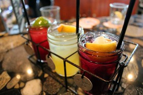 Sangria Sampler, Happy Hour at Lazy Dog Cafe, Torrance 026