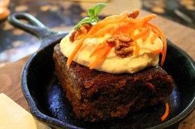 Carrot Cake at Lazy Dog Cafe, Torrance