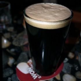 Stone Porter pairs nicely with the carrot cake at Lazy Dog Cafe, Torrance