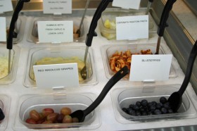 plenty of fresh items available; pre made salads too!