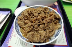 Yes, its stll on the menu. The signature Yoshinoya Beef Bowl.