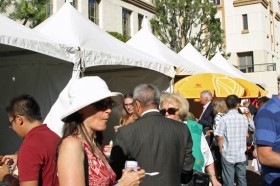 Crowd at the Thai Food Festival